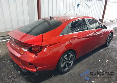 2021 Hyundai Elantra Limited z USA, uszkodzony, nr VIN KMHLP4AG6MU157831